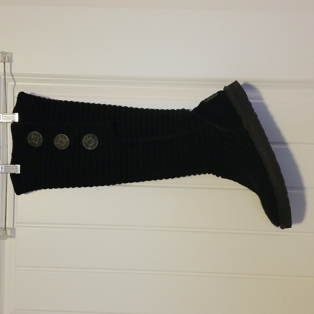 Ugg knit knee high boots